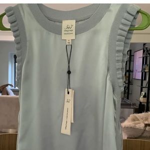 CINQ A SEPT SET LENORE TOP WITH WIDE LEG BOTTOMS